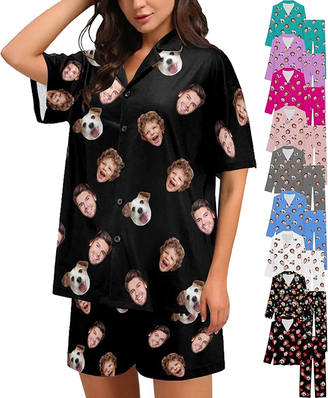 YESCUSTOM Pajamas Personalized Loungewear Sleepwear